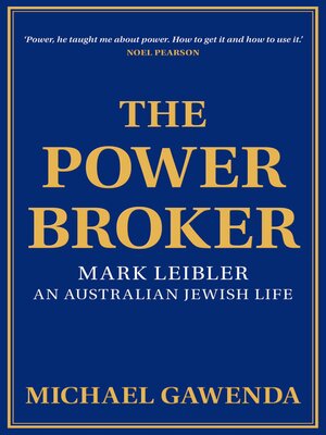 cover image of The Powerbroker
